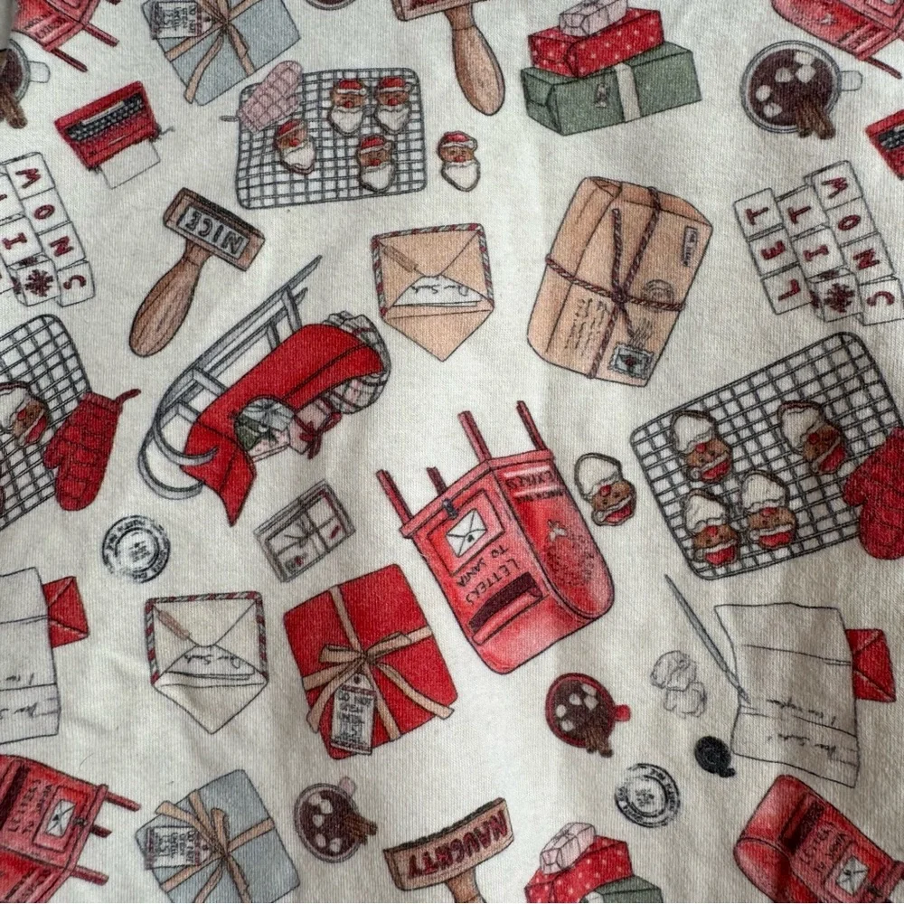 Wy Handmade‎ Kids Holiday Print Crewneck Sweatshirt Size 2T